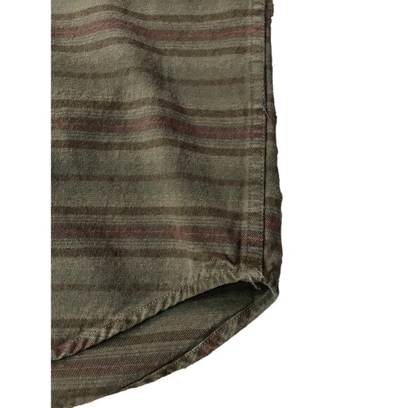 Cabelas Shirt Mens S Reg Used Long Sleeve Button Down Striped - Picture 7 of 12